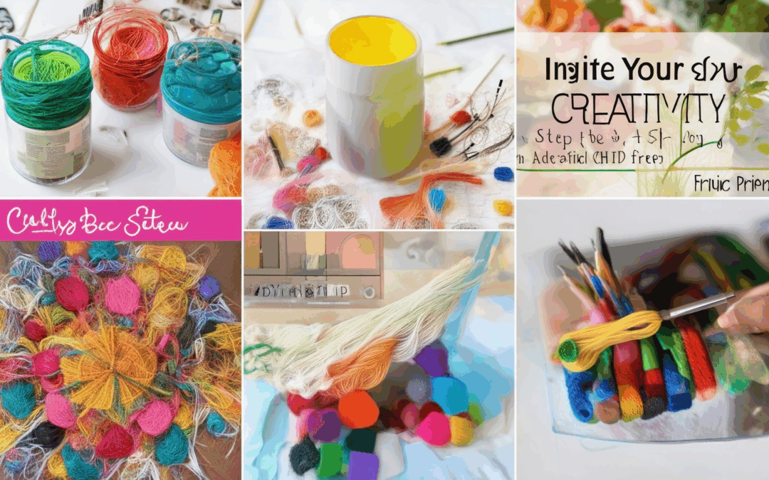 Ignite Your Creativity: Step-by-Step Crafting Ideas for Adults and ADHD-friendly Projects