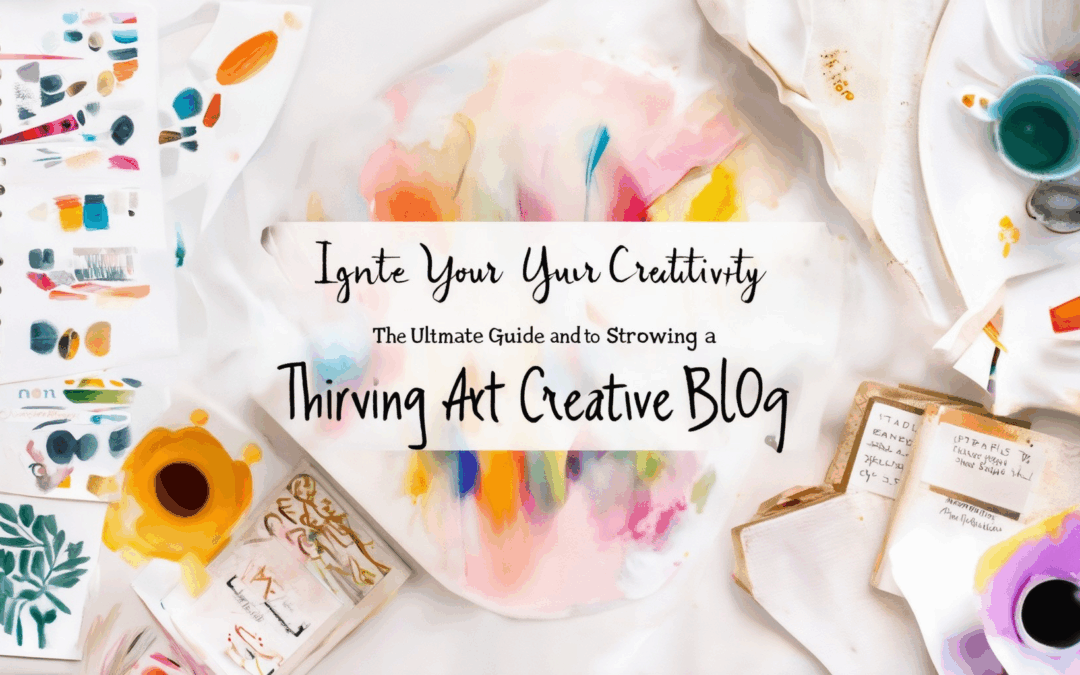Ignite Your Creativity: The Ultimate Guide to Starting and Growing a Thriving Art and Creative Blog